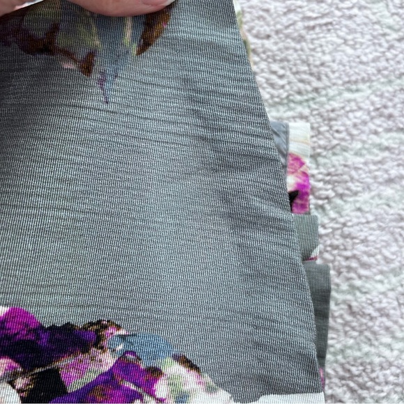 Trina Turk Full Midi Skirt Moody Floral Size 4 Fall Autumn Cocktail Party - Picture 10 of 14